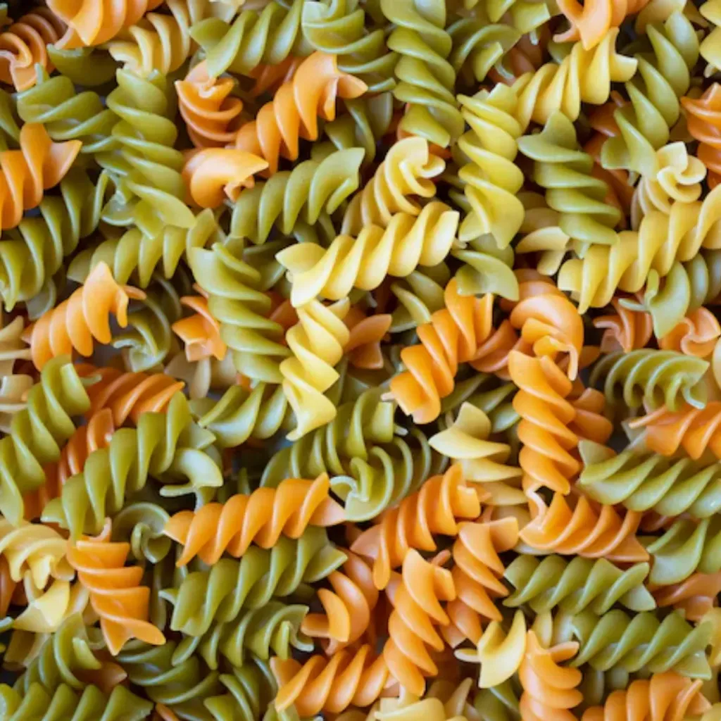 Fusilli Tricolor - Pasta Lento Secado Artesanal