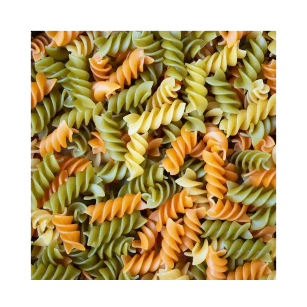Fusilli Tricolor - Pasta Lento Secado Artesanal