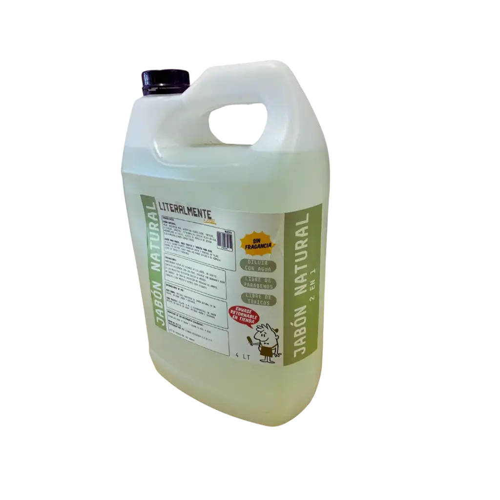 Jabón Dermatólogico - 3 EN 1 - Trastes y manos 4lt