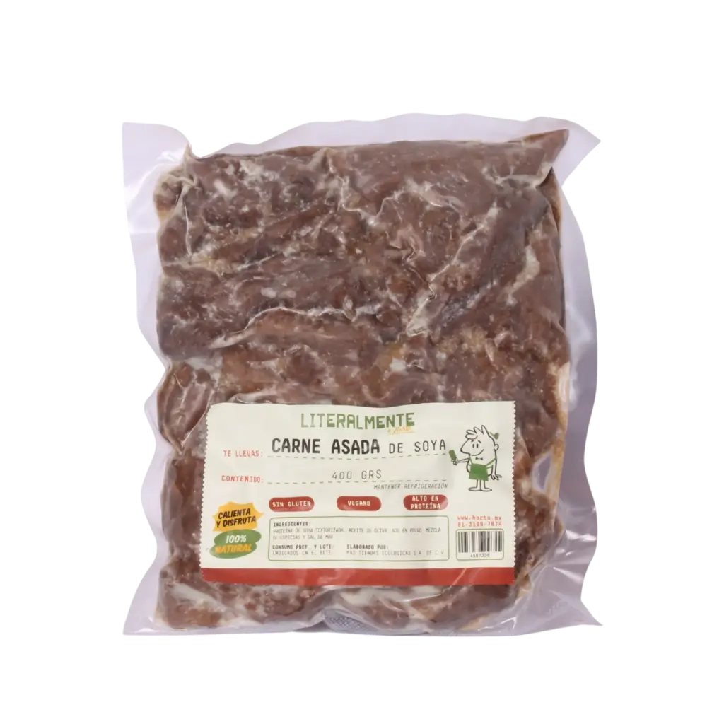 Carne Asada Vegana Literalmente 400gr