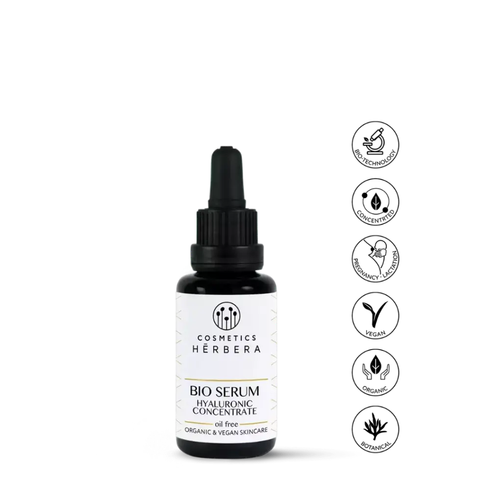 Bio Serum Concentrado de Acido Hialuronico Libre de aceite -Herbera