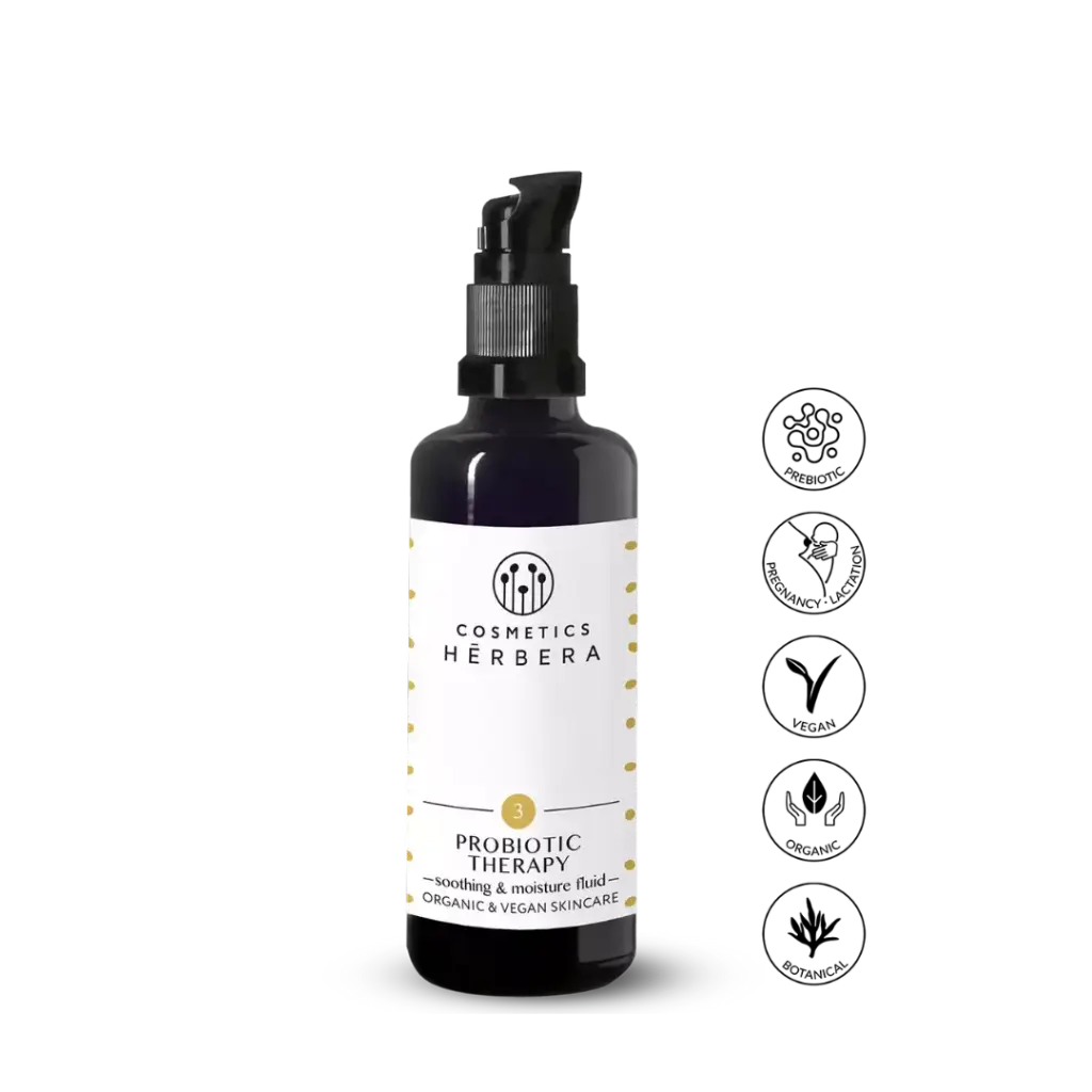 Crema hidratante piel sensible Probiotic Therapy -Herbera  