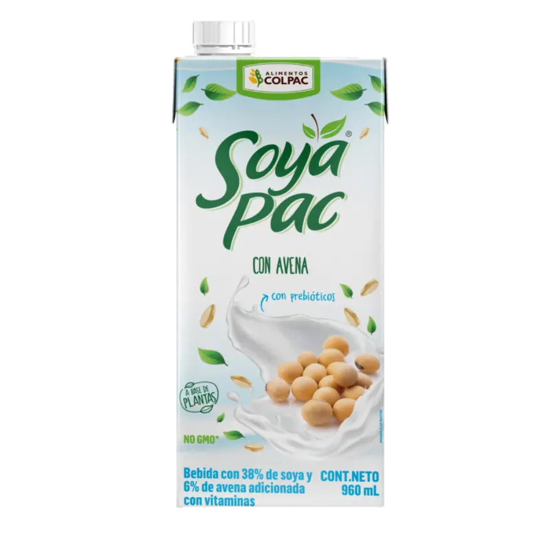 Leche de Soya con Avena -960ml