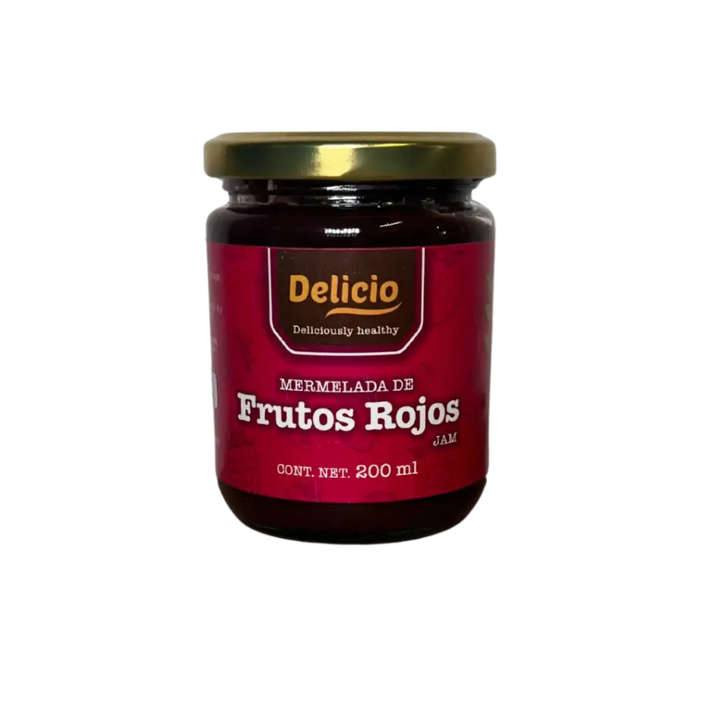 Mermelada Frutos Rojos - Sin Azúcar