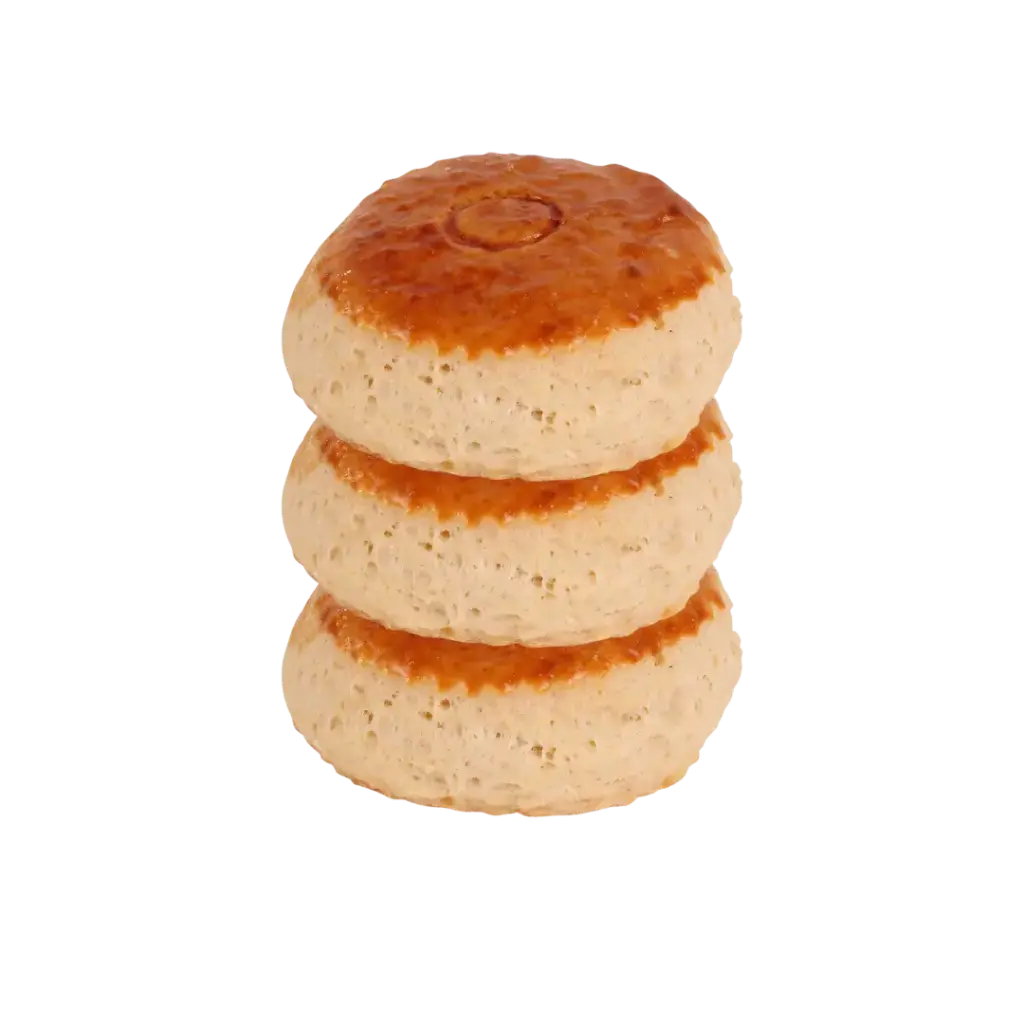 Bisquets c/Masa Madre Blancos - Paq. 3 pzas  