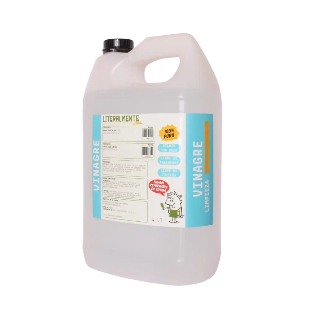 Vinagre Blanco Limpieza 4Lt 
