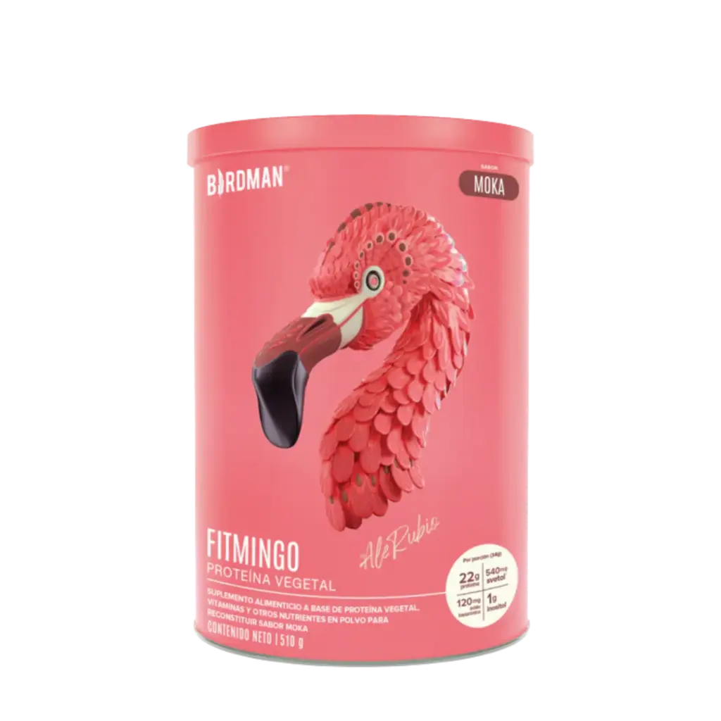 Birdman Fitmingo Proteina Moka 510gr - 15 Servicios