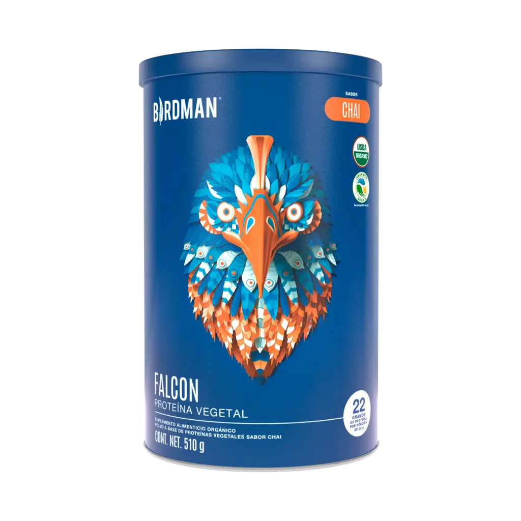 Birdman Falcon Proteína Vegana Chai 510gr - 17 Servicios