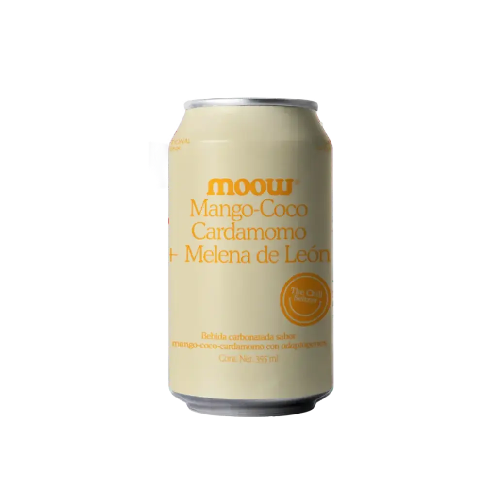 Moow Mango-Coco + Melena de León 355ml - Lata