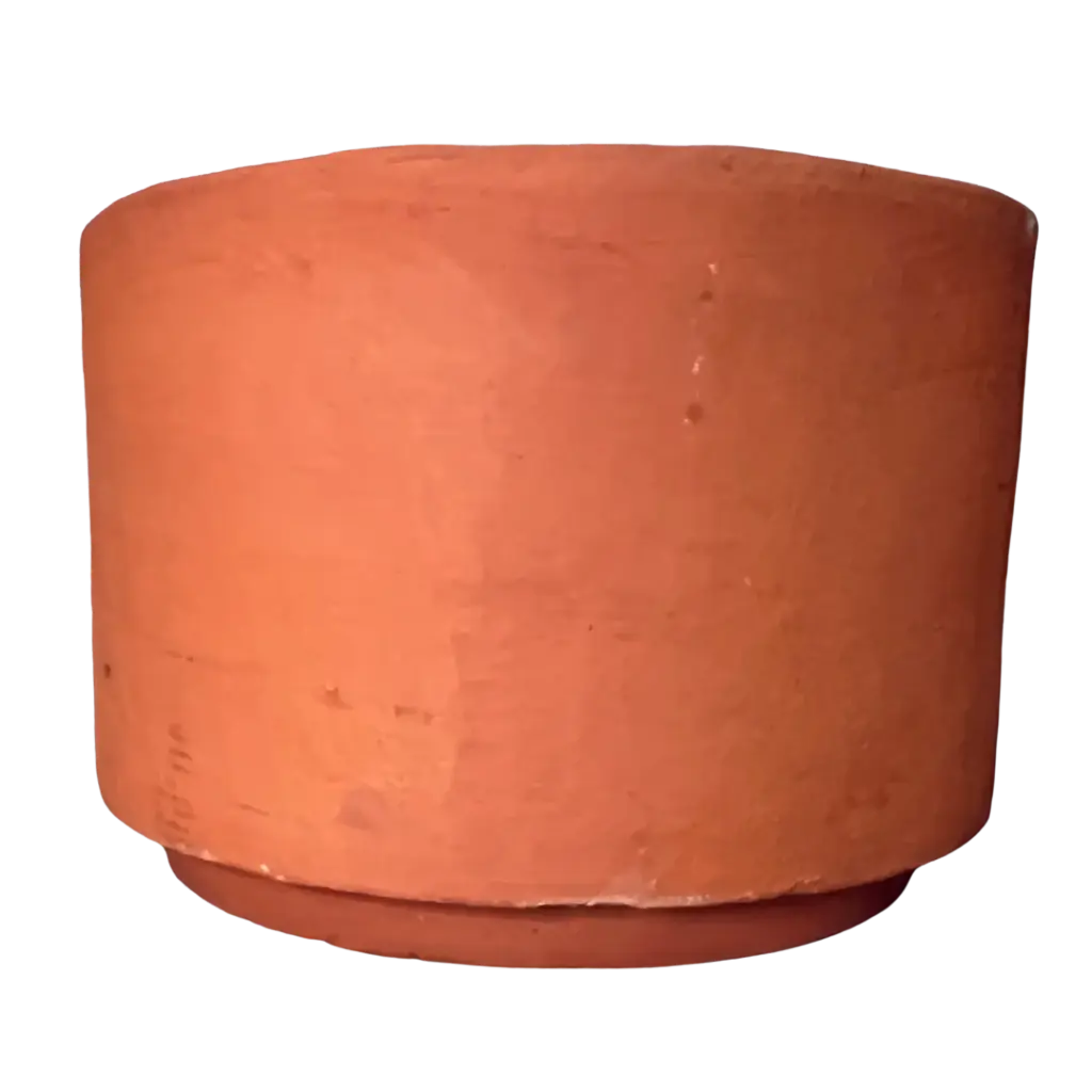 Maceta de Barro: Nombre"Quesos"