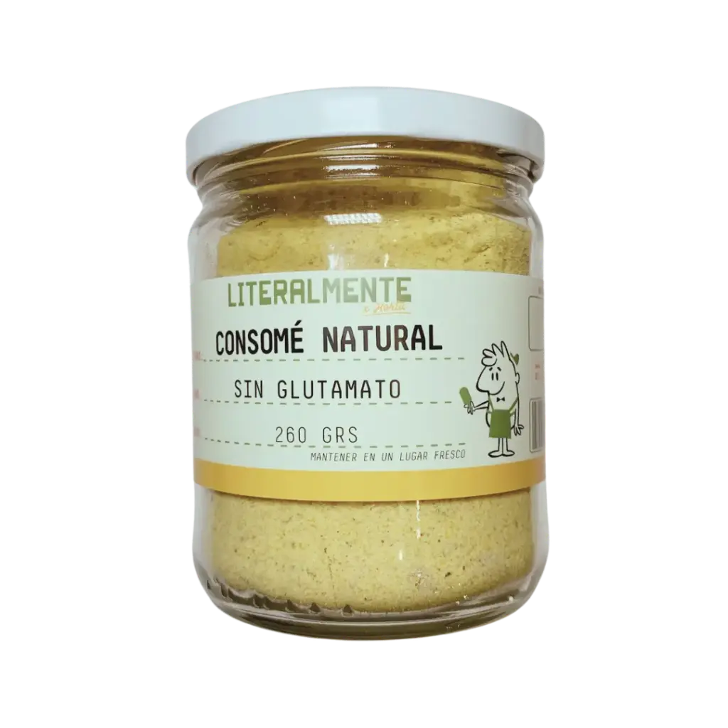 Consomé Natural 260gr Frasco