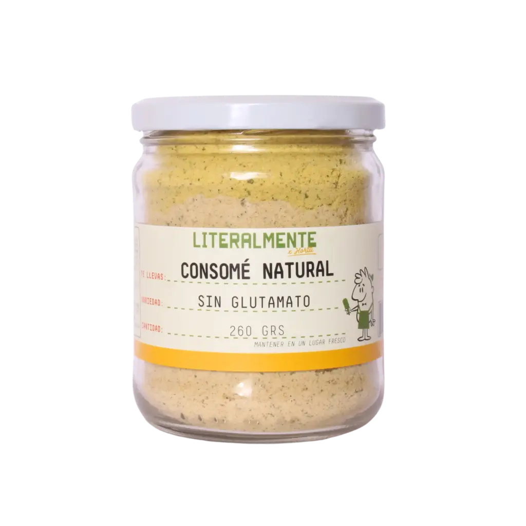 Consomé Natural 260gr Frasco