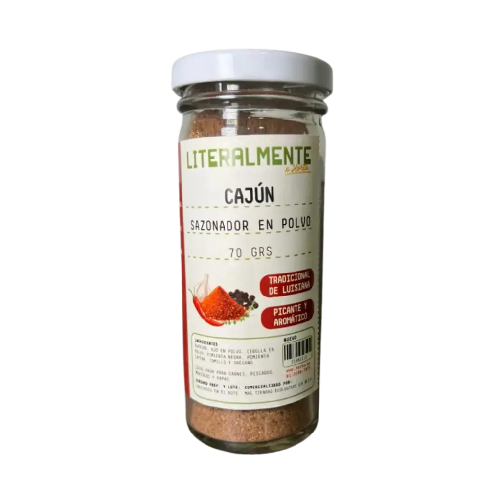 Cajun estilo Louisiana - Frasco 70gr