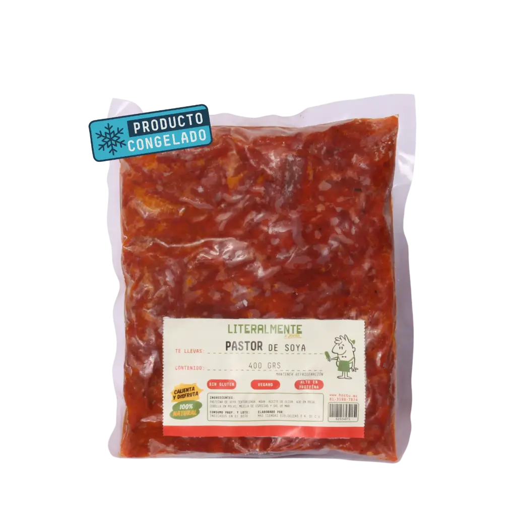 [02024071] Trompo al Pastor de Soya Literalmente 400gr