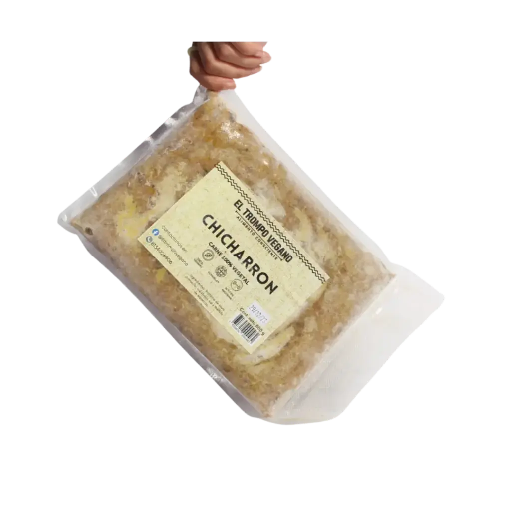 Chicharrón en Salsa Verde Vegano 400gr