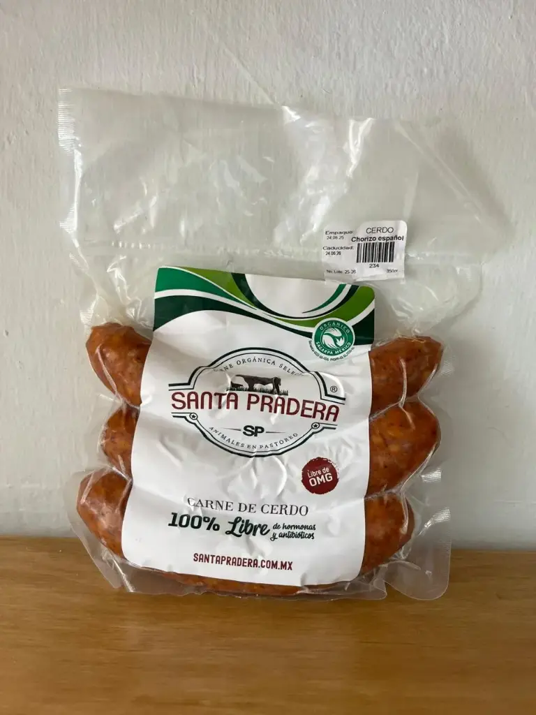 Chorizo Español 350gr Pastoreo Regenerartivo - Santa Pradera