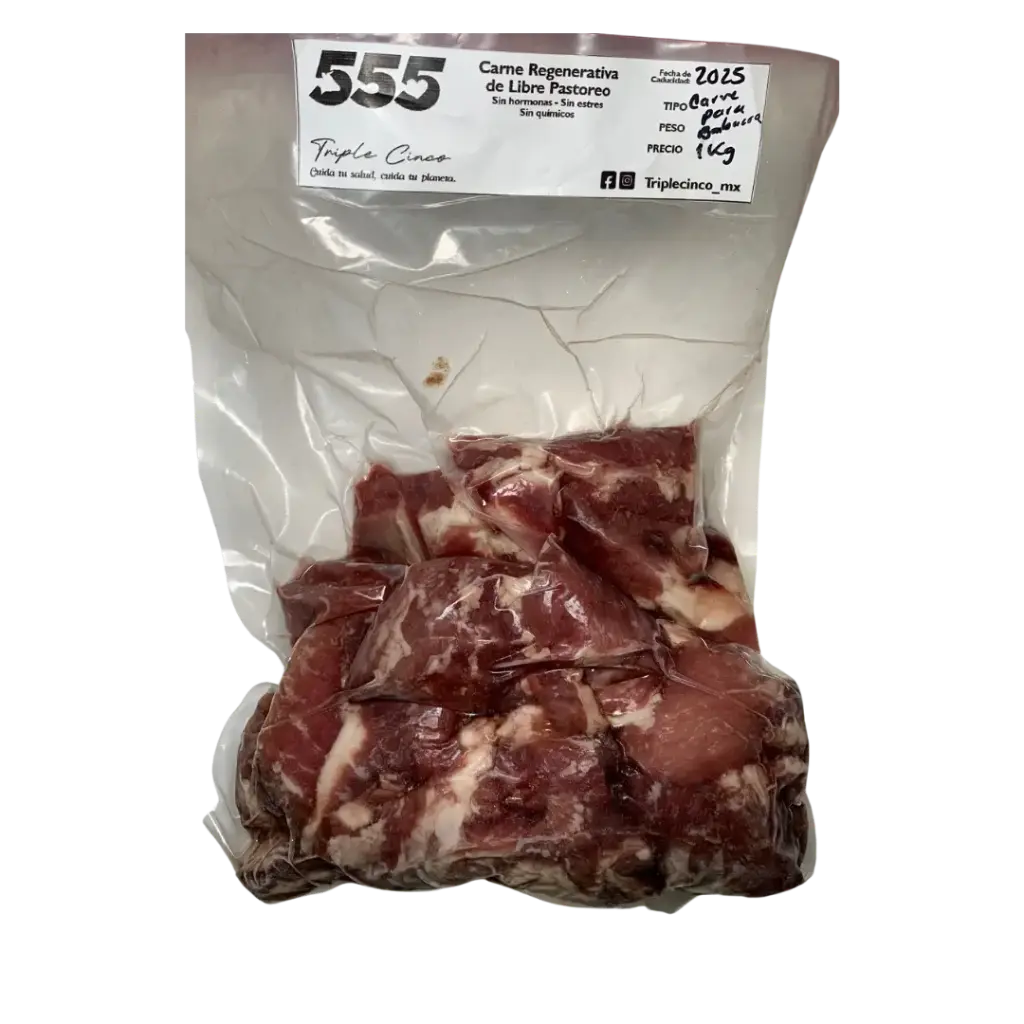 Carne para Barbacoa Paq 1kg
