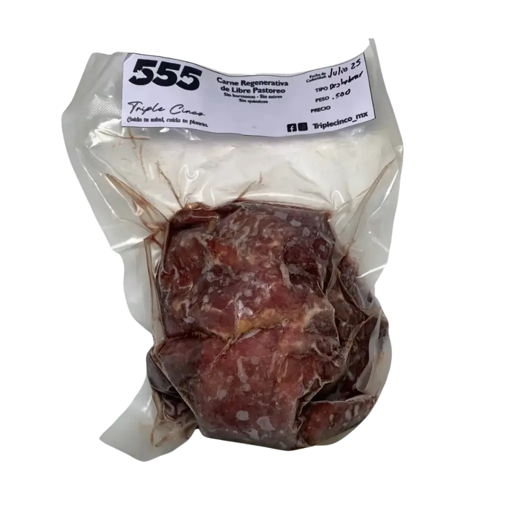 Carne para Deshebrar Libre Pastoreo Paq 500gr Triple 555