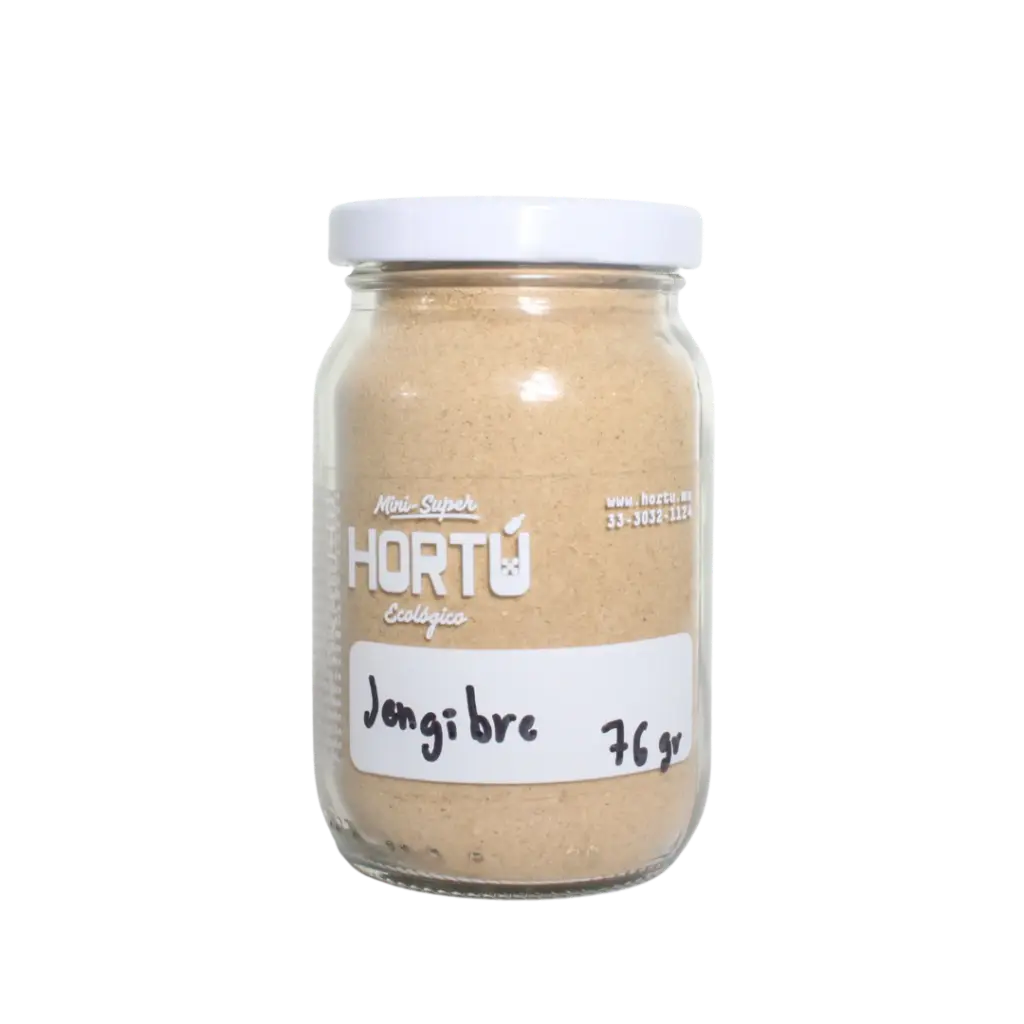 Jengibre en Polvo Orgánico - Frasco 70gr 