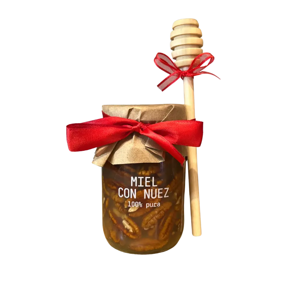 Bote Navideño - Miel con Nuez 250gr