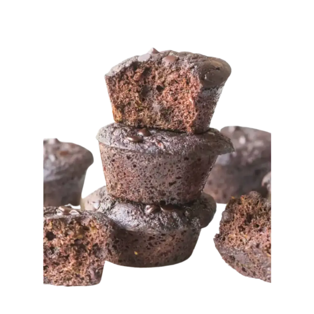 Panquecito de Chocolate Sin Gluten ni Lacteos