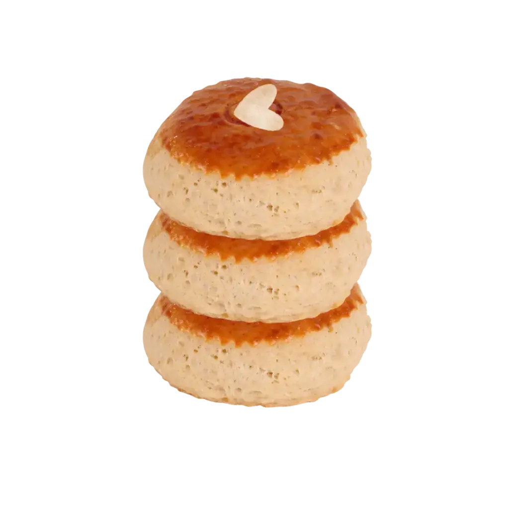 Bisquets Sin Azúcar c/Masa Madre - Paq. 3 pzas 