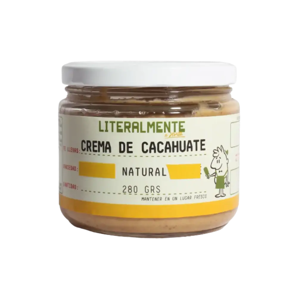 [2168685] Crema de Cacahuate Natural - 280gr Frasco