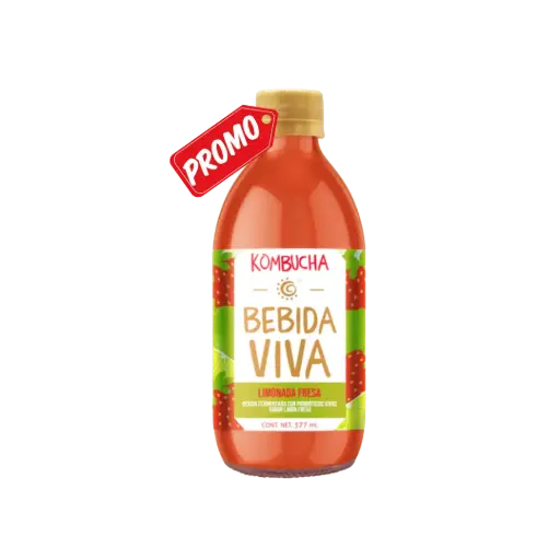 [7503026985441] Kombucha Limonada Fresa - 377ml