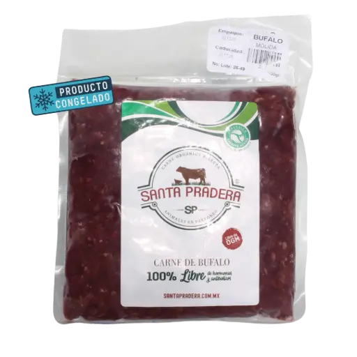 Molida de Búfalo Libre Pastoreo 500gr - Santa Pradera