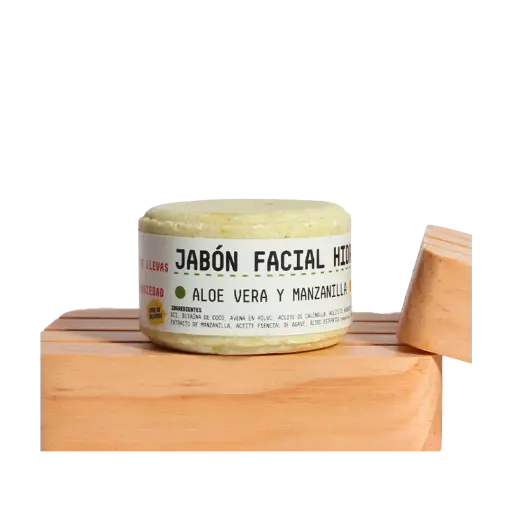 [2168906] Jabón Facial Hidratante - Aloe Vera y Manzanilla