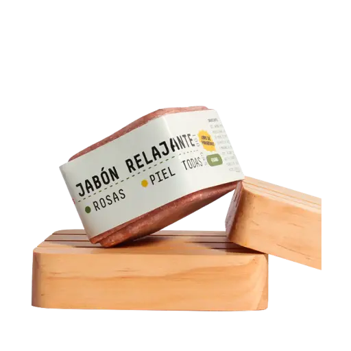 Jabón Relajante - Exfoliante Rosas