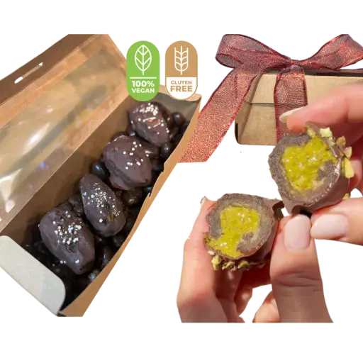 [2168333] Caja Navideña - Datil Relleno