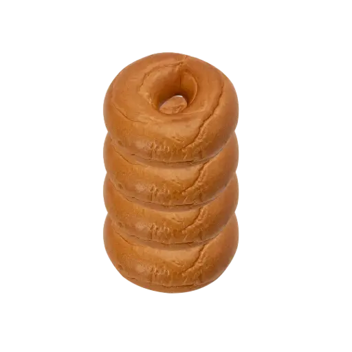[21681209] Bagels Blancos Masa Madre Paq. 4 pzas