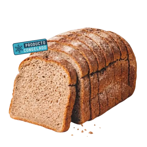 [2168239] Barra de Pan Centeno con Masa Madre Rebanado - 600grs