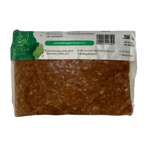 [2000028003500] Chorizo de Cerdo Libre Pastoreo Paq 350gr Congelado