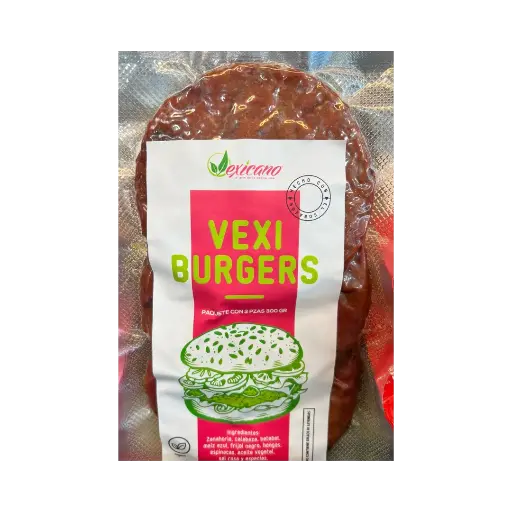 [21681337] Carne de Hamburguesa a Base de Plantas - Paq. 3 pz