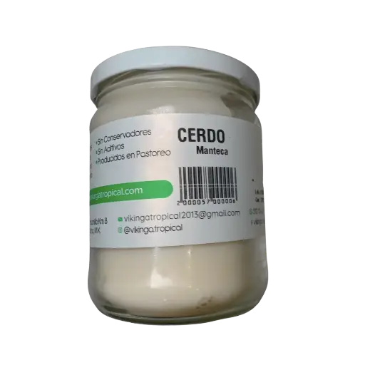 [21681549] Manteca de Cerdo Frasco - 480gr