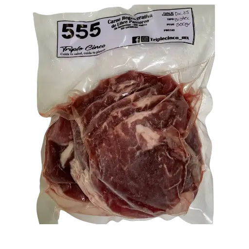 Bistec Res Libre Pastoreo 500gr Congelado Triple 555