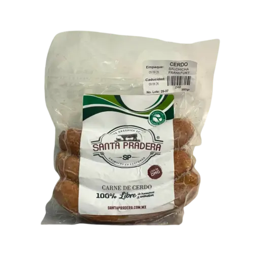 Salchichas de Cerdo Frankfurt Paq 350gr