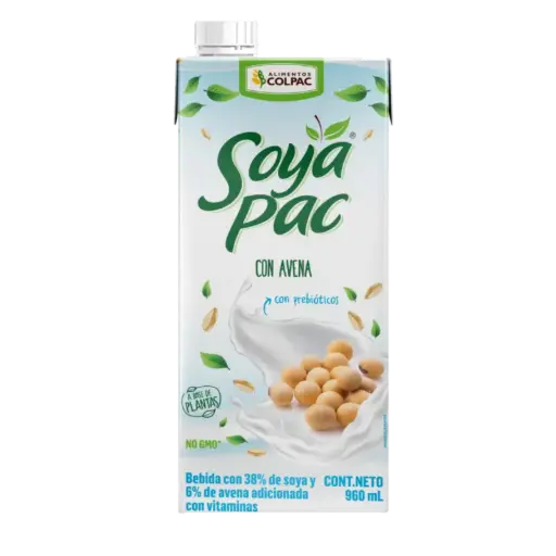Leche de Soya con Avena -960ml