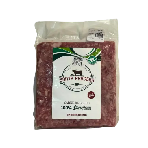 Molida de Cerdo Libre Pastoreo 500gr Congelado - Santa Pradera