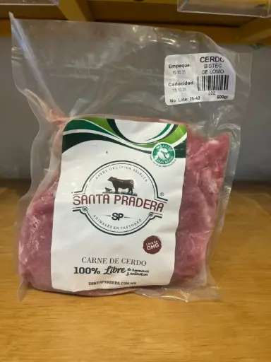 Bistec Pierna Cerdo Libre Pastoreo 500gr - Santa Pradera